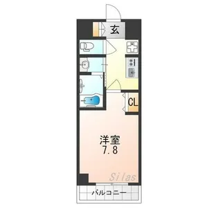 大阪府大阪市城東区関目6丁目【マンション】の間取り