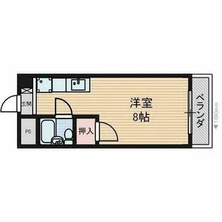 サンメゾン西春【7階】の間取り