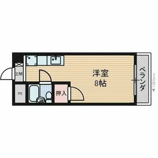 サンメゾン西春【7階】の間取り