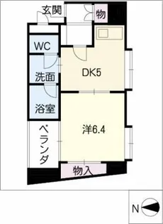 イマージュ池下【7階】の間取り