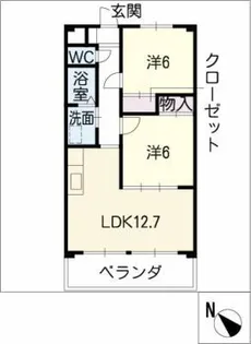 CELSUS【3階】の間取り