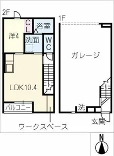 ideal yatsuya【2階】の間取り