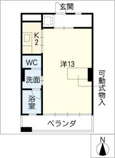 コンフォール【1階】の間取り