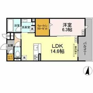 Century Grove 守山【3階】の間取り