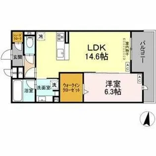 Century Grove 守山【2階】の間取り