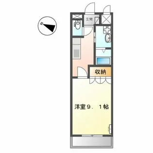 ピースタウンⅡ【1階】の間取り