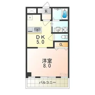 Primoなかもず【4階】の間取り