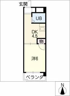 リバシィ藤里【2階】の間取り