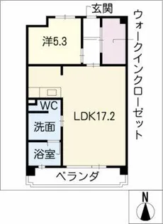 VELATO【3階】の間取り