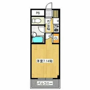 カレッジハイツ春日井【308号室】の間取り