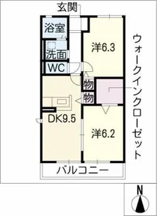 サイドパーク【1階】の間取り