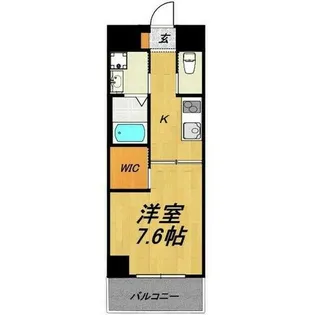TIRAPALACE天神山【4階】の間取り