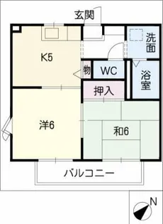 メゾン・リール【2階】の間取り