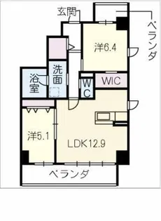 ポルタニグラ大須観音【8階】の間取り