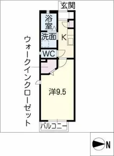 ライフ・ステージ本陣【1階】の間取り