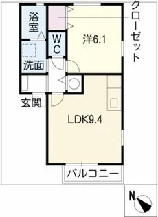 コンフォートT【2階】の間取り