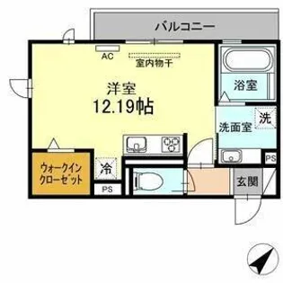 プライムヒル若松【3階】の間取り