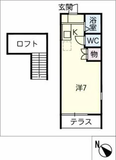アーバン上地【1階】の間取り
