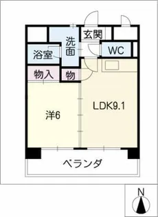 シャルム70【4階】の間取り
