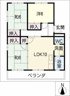 佐藤ハイツ【3階】の間取り