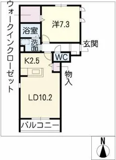 ステラMK【1階】の間取り