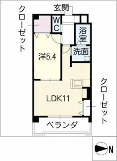 BEL FIORE M【3階】の間取り