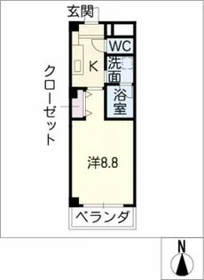 イルグラン藤森【2階】の間取り