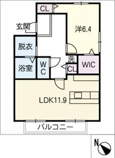 DWELL3・1【1階】の間取り