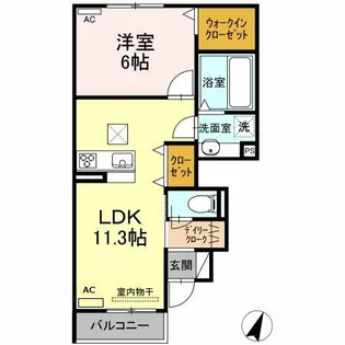 スカイガーデン・フラワーガーデン【1階】の間取り