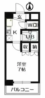 STUDIO SHIROGANE(ストゥディオシロガネ)【4階】の間取り