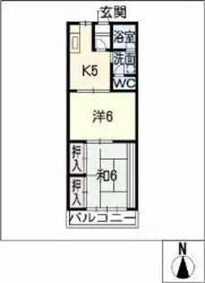 グリーンメゾン【2階】の間取り