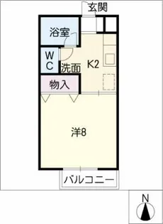 パインヒル【1階】の間取り