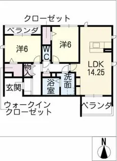Will Regalo【1階】の間取り