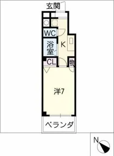 グランデ三州【10階】の間取り