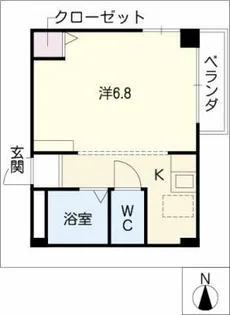 C-FOREST【2階】の間取り