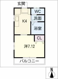 バウム【1階】の間取り