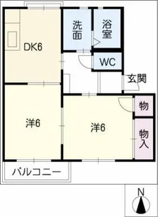 フォーレスゆうゆう【2階】の間取り
