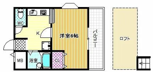 シャルムコート【4階】の間取り