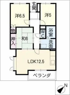 レジデンスKOBAYASHI【3階】の間取り