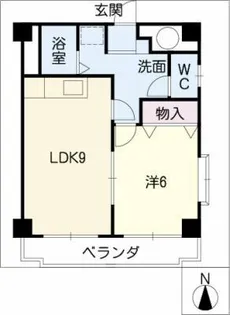 藤が丘21【1階】の間取り