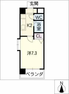 レスポアールコア【2階】の間取り