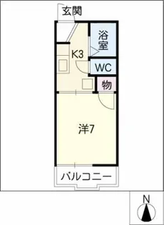 シャルマン A【1階】の間取り