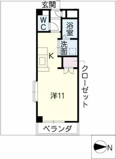 セントレアコートⅡ【3階】の間取り