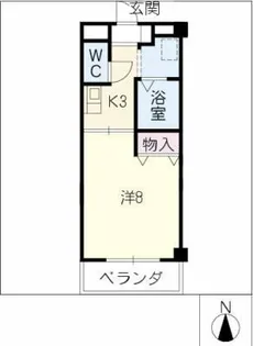 ロス・ペリートス【3階】の間取り