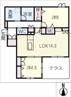 Maison Noire【1階】の間取り