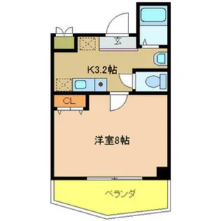 ステラマリスⅠ【2階】の間取り