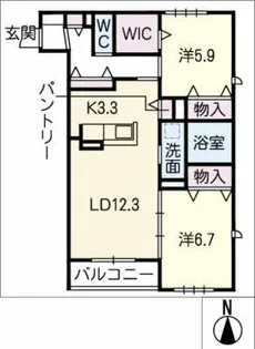 Maison KJ.【1階】の間取り