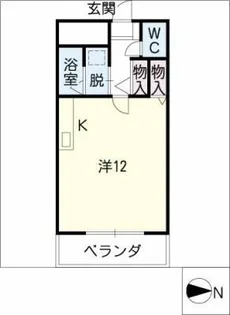 パークハウスタカシ【3階】の間取り