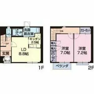 アムールガーデン【1階】の間取り