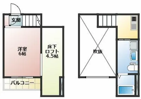 Emillia22【2階】の間取り